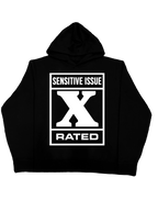 Neon Label Hoodie- Czarna