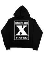 Red Label Hoodie- Czarna