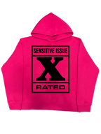 Neon Label Hoodie- Różowa