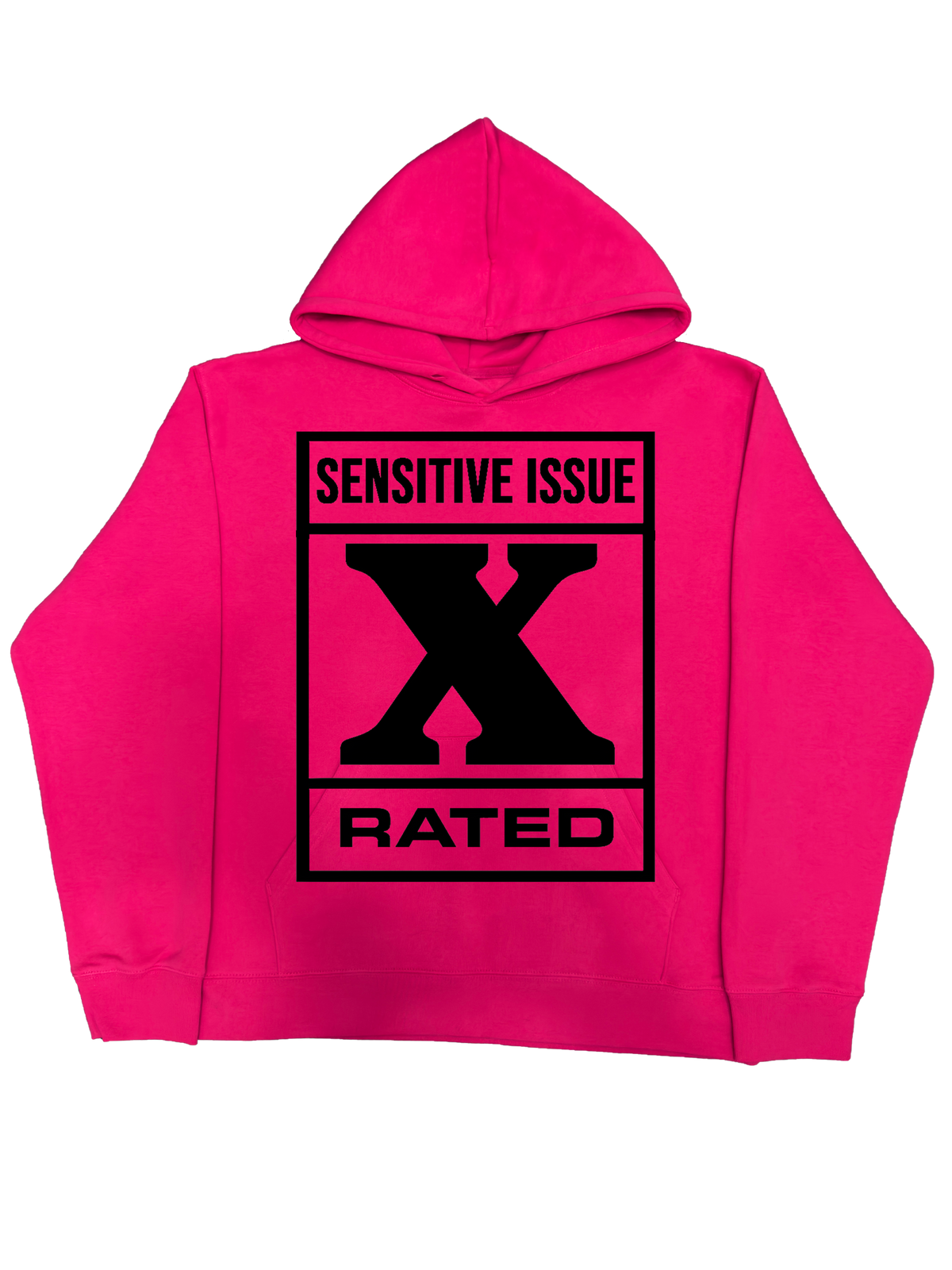 Neon Label Hoodie- Różowa