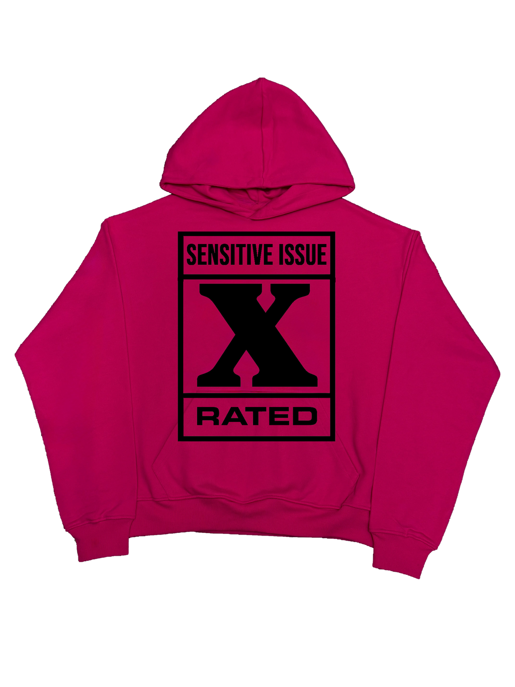 Red Label Hoodie- Różowa