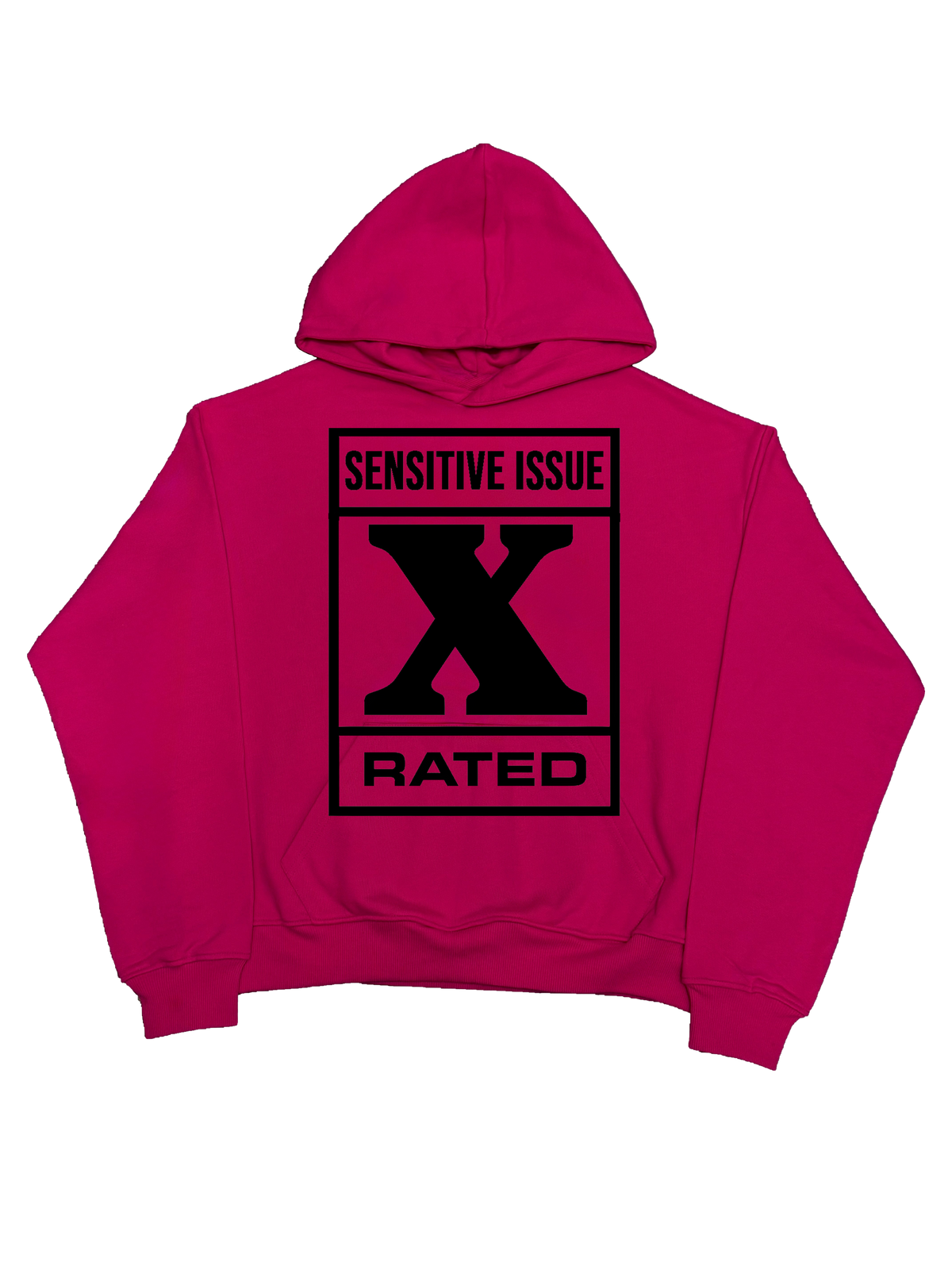 Red Label Hoodie- Różowa