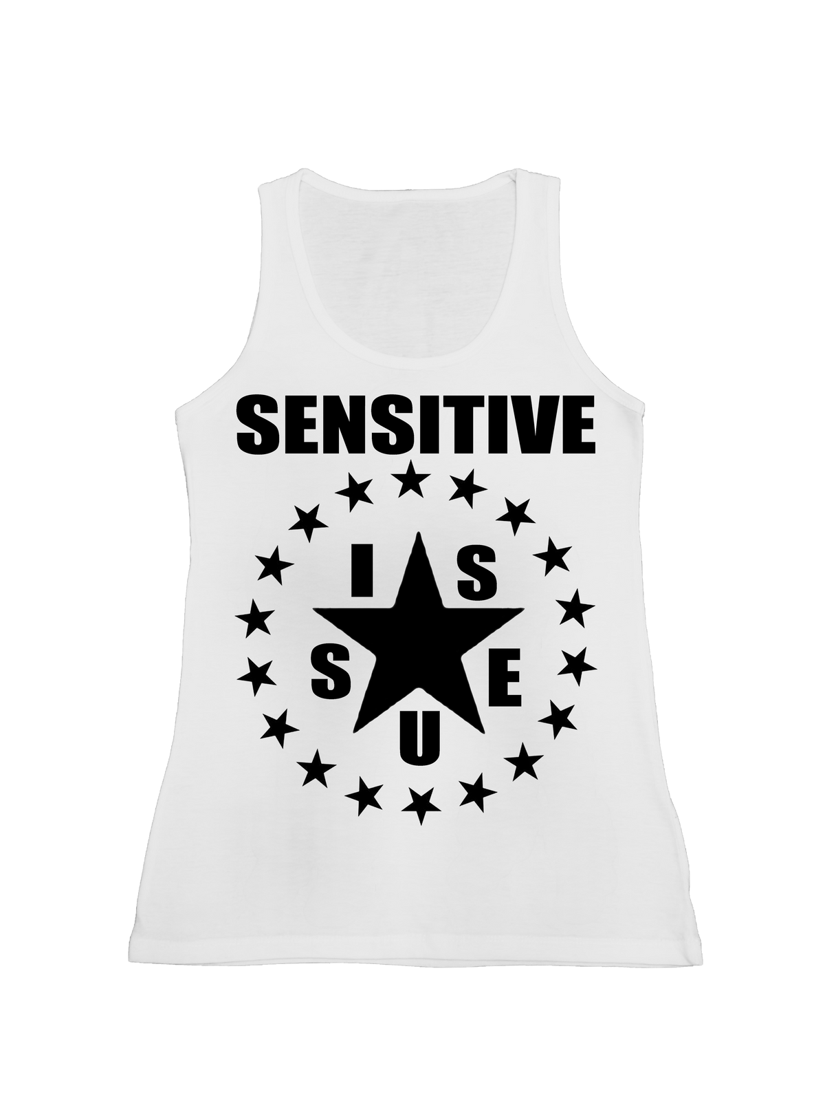 Tanktop- Biały- Męski