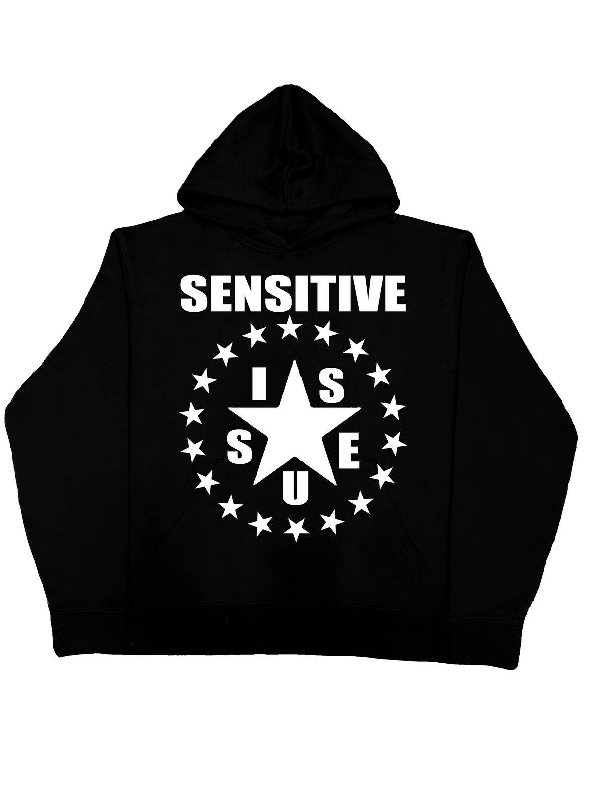 Neon Label Hoodie- Czarna