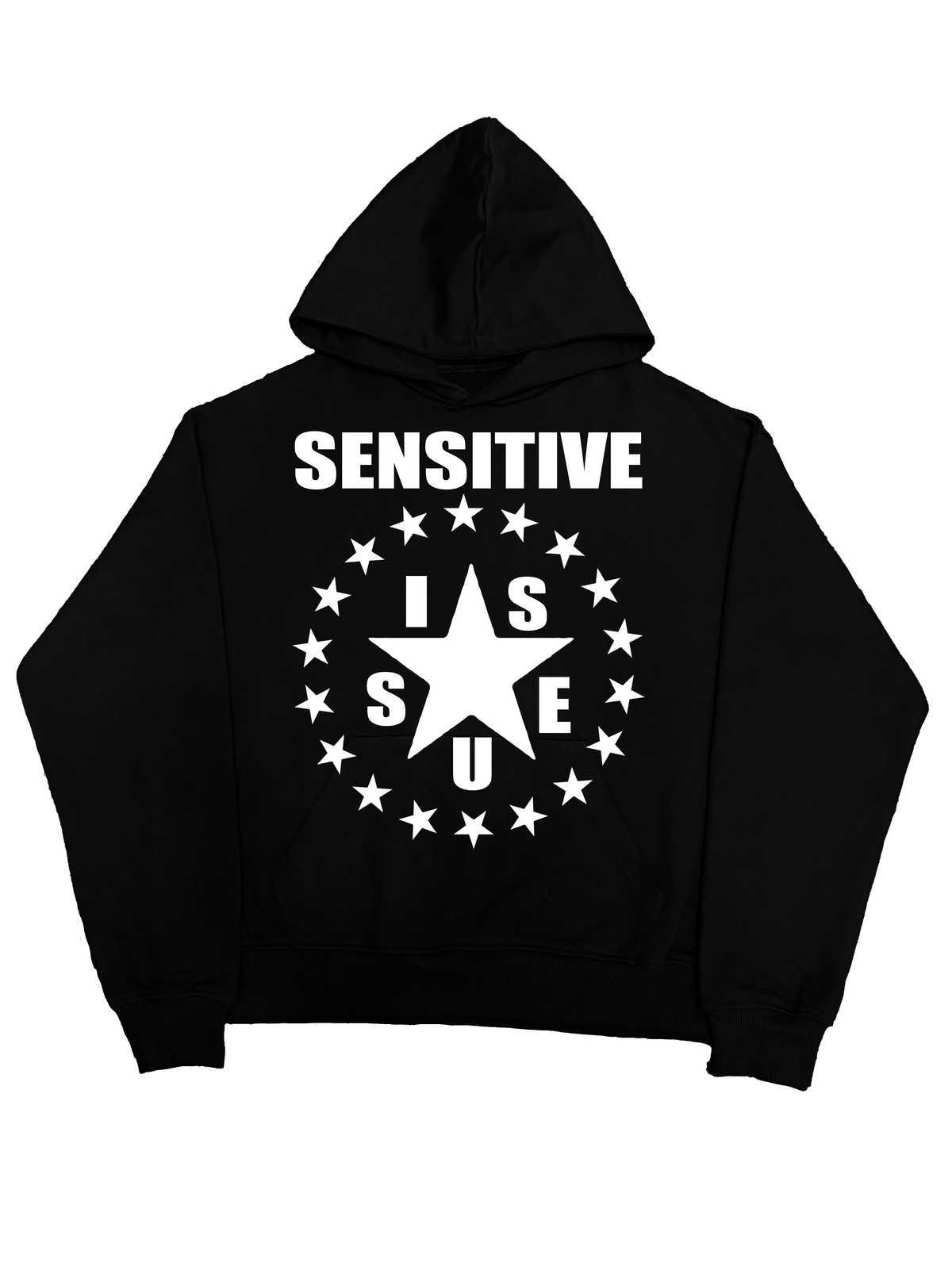 Red Label Hoodie- Czarna