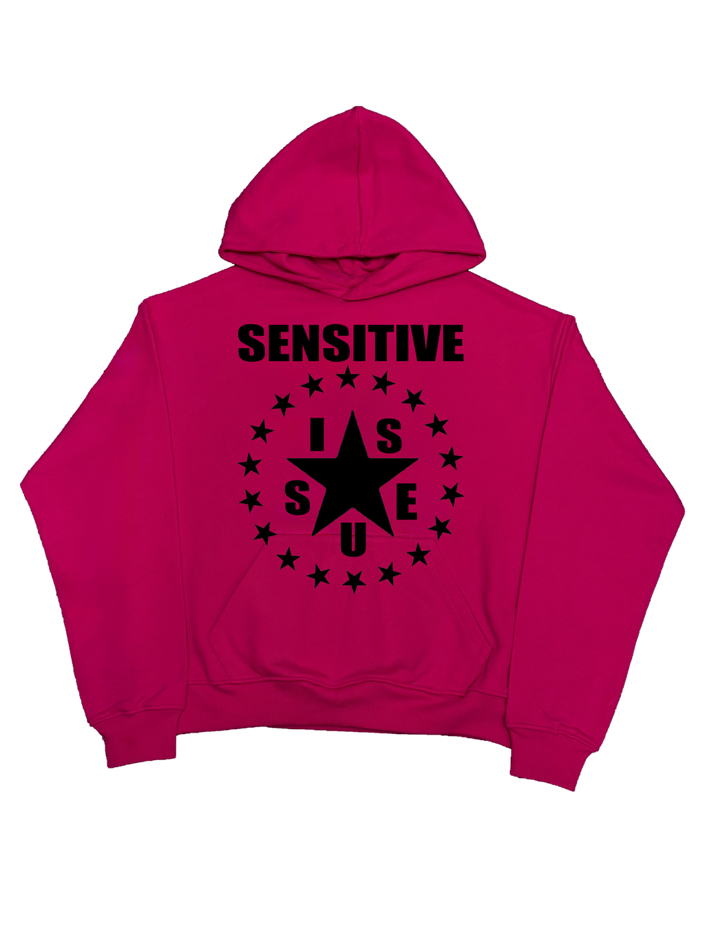 Red Label Hoodie- Różowa