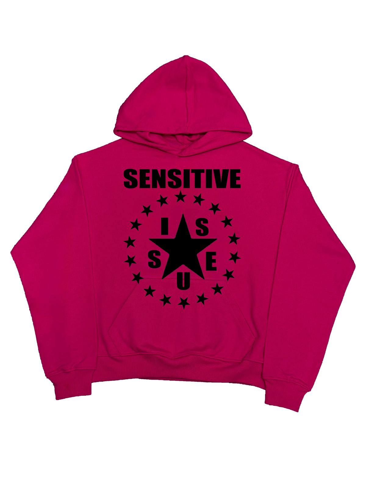 Red Label Hoodie- Różowa